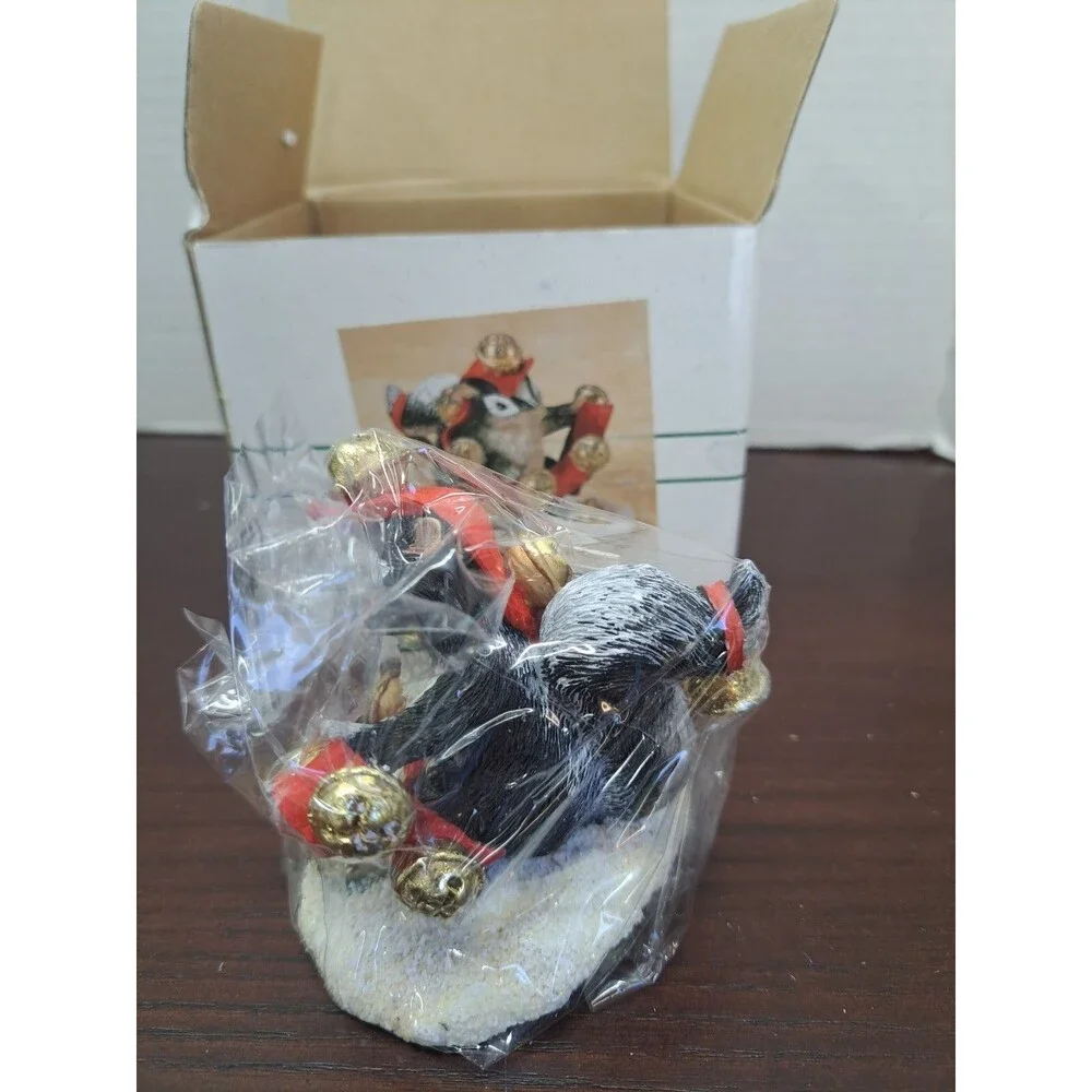 Charming Tails Jingle Bells Figurine